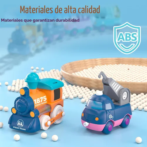 Miniatura 6 de Juego de tren para niños pequeños, juguete de tren eléctrico para niños de 3 a 5 años, juego de trenes de Navidad para niños de 4 a 8 años