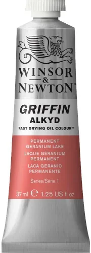Miniatura 28 de Winsor & Newton Griffin Alkyd - Pintura al óleo de secado rápido, tubo de 1.25 onzas líquidas, Siena quemada