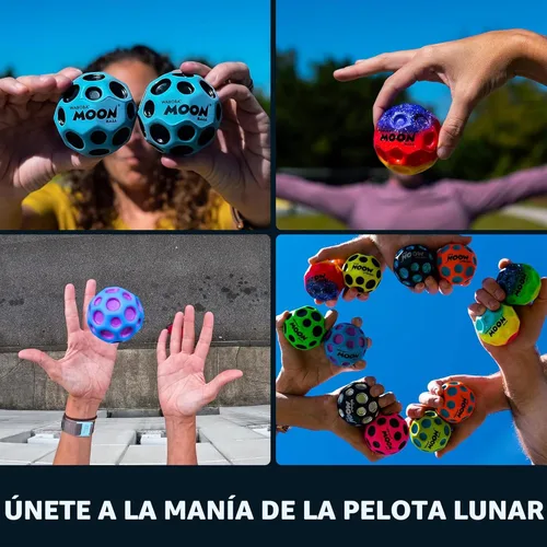 Miniatura 5 de Waboba La bola lunar original - Bola hiperrebotante - Hace un sonido pop cuando rebota - rebote extremo y diversión para todas las edades - Perfecto