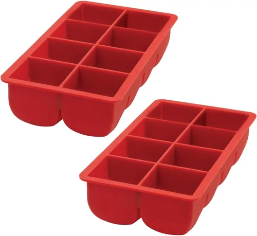 Miniatura 9 de HIC Kitchen Cannonball - Bandeja de silicona para cubitos de hielo, antiadherente, esferas grandes Silicona de grado alimenticio, hace 10 bolas