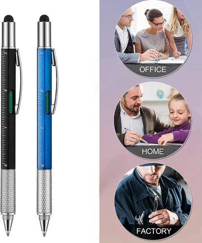 Miniatura 8 de Regalos para hombres y adultos, bolígrafos multiherramienta 6 en 1, regalos de elefante blanco para adultos, accesorios geniales