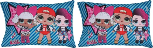 Miniatura 5 de Franco Funda de almohada de microfibra súper suave para niños, 20 x 30 pulgadas, LOL Surprise