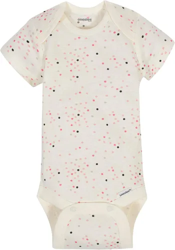 Miniatura 5 de Onesies Brand Paquete de 8 mamelucos de manga corta para bebé niñas