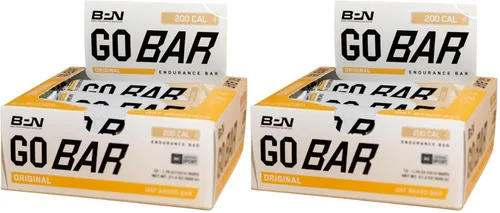 Miniatura 7 de BARE PERFORMANCE NUTRITION Go Bar, barra de avena para entrenamiento de resistencia con 36g de carbohidratos y 200 calorías por porción, 12 barras