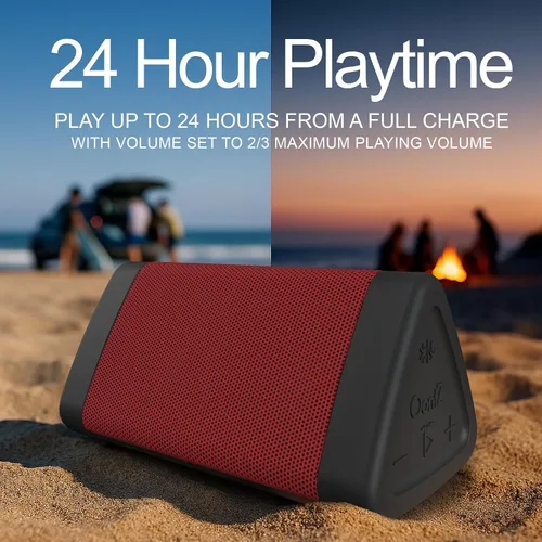 Miniatura 2 de Oontz - Altavoz Bluetooth portátil Angle 3 mejorado 5.0-10W de sonido, batería de 14 horas, rango inalámbrico de 100 pies, resistente al agua IPX5