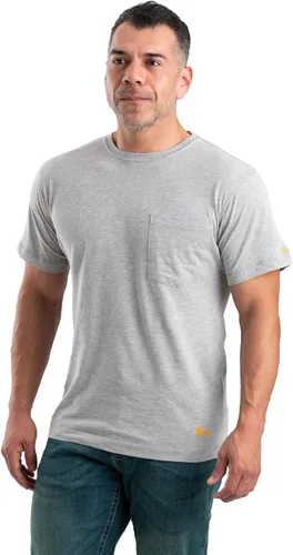 Miniatura 3 de Berne Camiseta ligera de manga corta con bolsillo para hombre, paquetes individuales y 3 paquetes