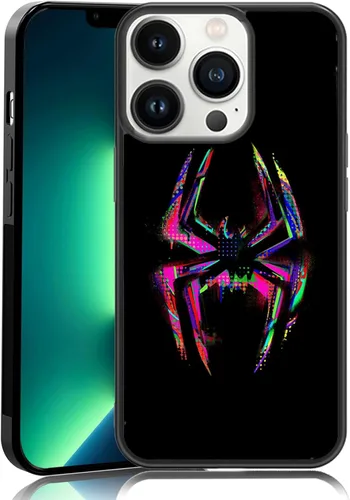 Miniatura 26 de Morales Punk Gwen - Funda protectora para iPhone 11 Pro, Spiderverse negro TPU a prueba de golpes, funda protectora para iPhone, linda funda