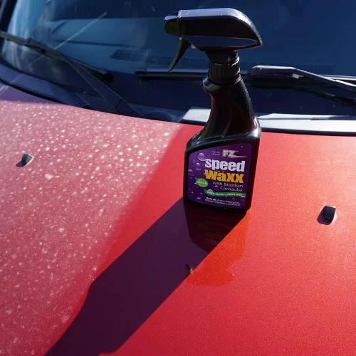 Miniatura 3 de FZ Speed Waxx - Suministros de limpieza de automóvil, aerosol de cera para automóvil con cera de carnauba brasileña, detallador rápido, removedor