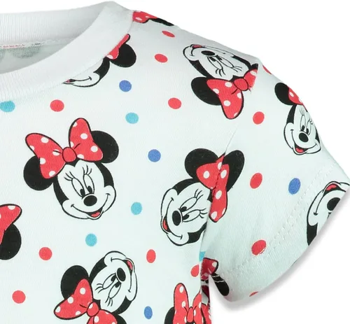 Miniatura 9 de Disney Mickey Mouse Minnie Mouse Girls 4 Pack Graphic T-Shirts Infant to Big Kid