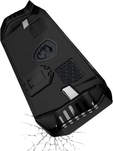 Miniatura 7 de Funda para MSI Claw 8 AI+ Polar Tempest Edition, TPU Soft Grip Funda protectora con soporte para MSI Claw 8 AI+ Polar Tempest A2VM PC portátil Negro
