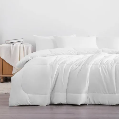 Miniatura 2 de NTBAY Edredón Queen – Relleno de edredón alternativo de plumón, inserto de edredón, ropa de cama para todas las estaciones, edredón acolchado