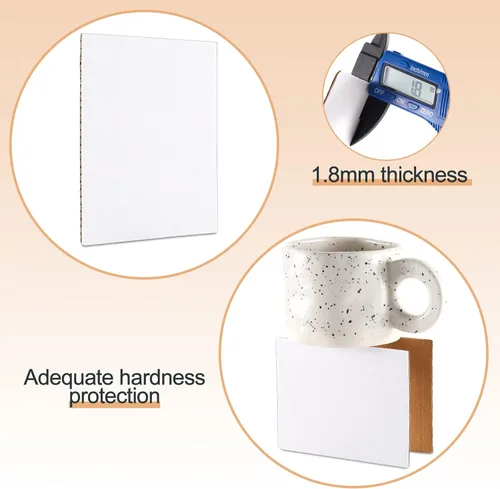 Miniatura 4 de Lewtemi 200 protectores de envío de tarjetas intercambiables de 4.5 x 3.5 pulgadas, protector de cartón para envíos de correo, carpetas, divisor