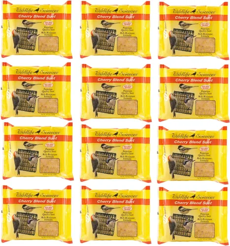 Miniatura 7 de Wildlife Sciences Surtido de pastel de sebo de 4 sabores 10.5 onzas para aves silvestres (paquete de 4) multicolor