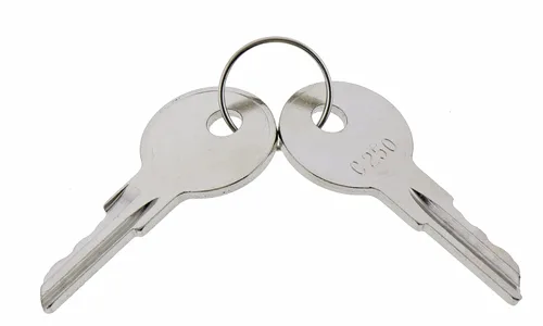 Miniatura 3 de JEENDA 4 llaves de encendido C250 reemplazan 089216-001 170151-001 compatibles con carretilla elevadora Crown Ford/New Holland Massey Ferguson