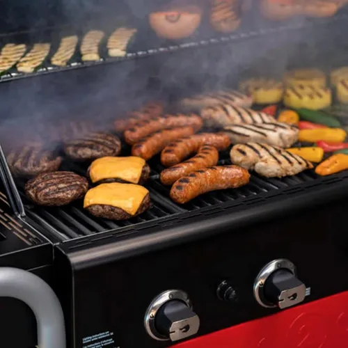 Miniatura 9 de Piezas de repuesto de parrilla para Charbroil Gas2Coal 3 quemadores 463370519 463370516 463340516 466370516 463336818 463370518 463341918