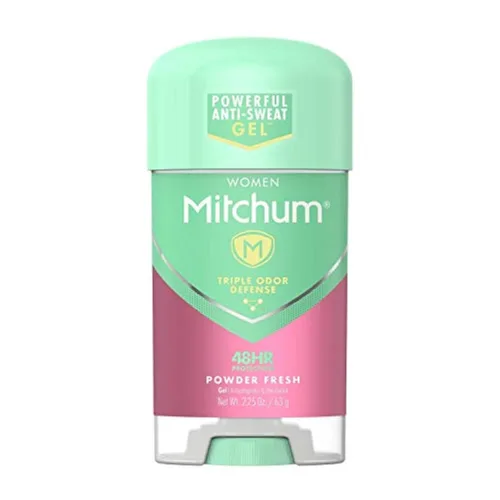 Mitchum for Women Power Gel Desodorante Antitranspirante Polvo Fresh, 2.25 onzas (paquete de 2)