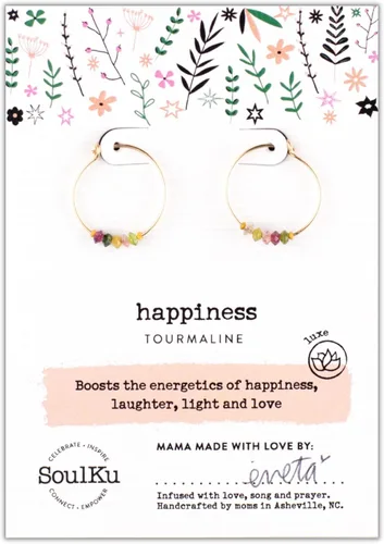 Miniatura 14 de SoulKu Gold Hoop Earrings for Women, 14k Gold Earrings, Delicate Jewelry