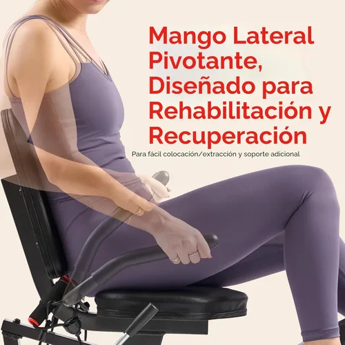 Miniatura 5 de Sunny Health & Fitness Smart Recumbent Bike, Wide Cushioned Seat & Back, Indoor Cycling Machine for Adult/Seniors Home Exercise, Free SunnyFit App