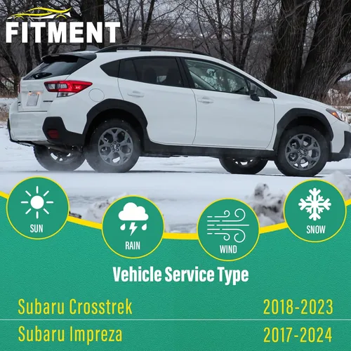 Miniatura 2 de Juego de limpiaparabrisas de 26 pulgadas, 16 pulgadas y 12 pulgadas para Subaru Crosstrek 2018, 2019, 2020, 2021, 2022, 2023, calidad