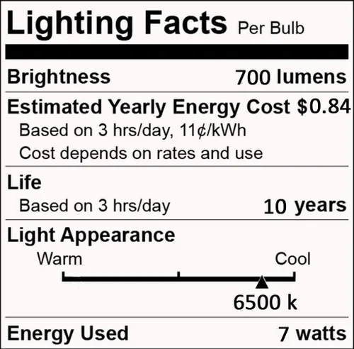 Miniatura 2 de Bombillas LED de bajo voltaje de 12 V, blanco cálido 3 W (solo para 12-36 V), paquete de 6
