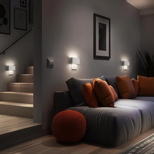 Miniatura 6 de Briignite Luces nocturnas enchufables a la pared, paquete de 2, luz nocturna LED con sensor de luz del atardecer al amanecer, luz nocturna regulable