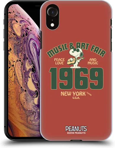 Miniatura 63 de Head Case Designs Funda rígida con licencia oficial de Peanuts Snoopy Woodstock Far Out Woodstock 50th compatible con Apple iPhone 15 Plus