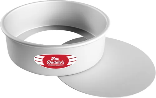 Miniatura 20 de Molde para tarta redondo de aluminio anodizado Fat Daddio con base extraíble