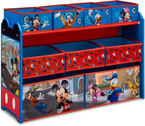 Miniatura 11 de Baby Shark Deluxe - Organizador de juguetes de diseño y almacenamiento de 9 contenedores por Delta Children, certificado Greenguard Gold