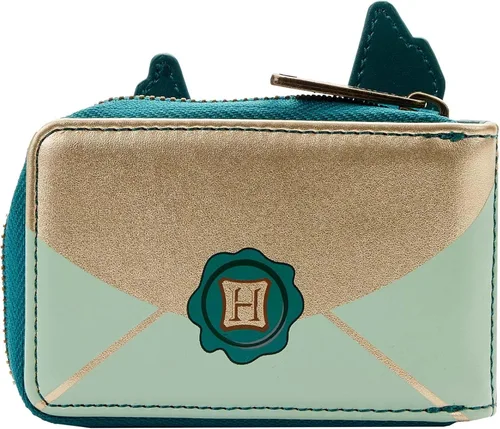 Miniatura 3 de Loungefly Harry Potter Golden Hogwarts - Cartera de acordeón estándar