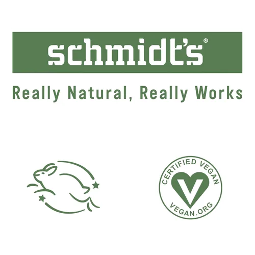Miniatura 7 de Schmidt's Desodorante vegano sin aluminio, pepino fresco para mujeres y hombres, con protección contra olores las 24 horas, ingredientes naturales
