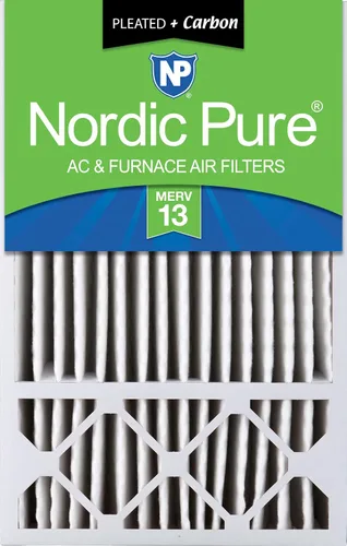 Miniatura 34 de Nordic Pure 16x25x5 (15_3/4 x 24_3/4 x 4_3/8) Filtros de aire de repuesto MERV 12 para Honeywell/Lennox, paquete de 2