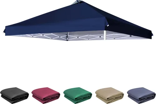 Miniatura 13 de SCOCANOPY Parte superior de repuesto con ventilación de aire para marco de toldo de 10x10, SOLO cubierta de toldo, (Turquesa)