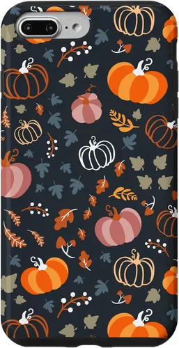 Miniatura 12 de Funda para iPhone 14 Pro Max Otoño Hojas Caídas Calabaza Cosecha de Especias Feliz Oto