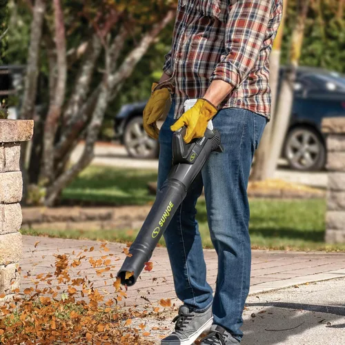 Miniatura 9 de Sun Joe Soplador de turbina compacto inalámbrico IONMAX de 24V-TB-LTE de 24 V, velocidad de aire de 100 MPH, flujo de aire de 280 CFM, batería