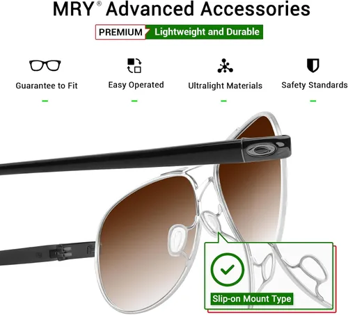 Miniatura 3 de Mryok Narices de repuesto para gafas de sol Oakley Elmont M - Opciones