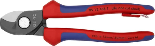 Miniatura 12 de KNIPEX - Herramientas 95 22 165 - Tijeras para cables, muelle, multicomponente (9522165)