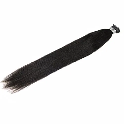 Miniatura 7 de Extensiones de cabello con punta de queratina para uñas, extensión de cabello lacio con punta en U, extensiones de cabello humano Remy 100