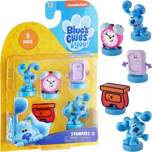 Miniatura 3 de P.M.I. Sellos de Blue's Clues para Niños 5 Sellos de Juguetes de Blue's Clues en 1 Paquete Colecciona Todos los 12 Juguetes de Blue's Clues