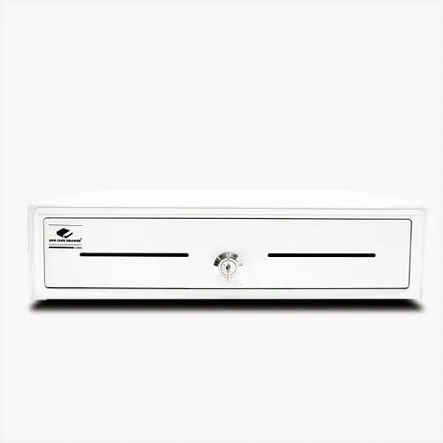 APG Nivel de entrada - Cajón electrónico de punto de venta de 16 pulgadas | Serie Arlo EKDS320-1-W410-A20 | Impresora compatible con cable CD-101A