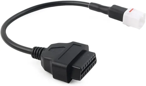 SIKUAI OBD2 4Pins - Adaptador de escáner de diagnóstico para motocicleta, cable lector de código para Yamaha MT07/09/10, XSR700/900, MT09 Tracer, R1