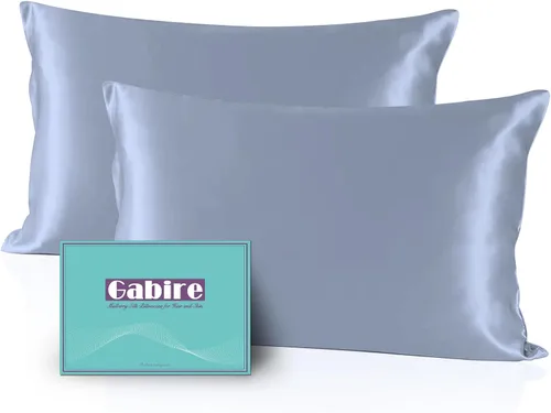 Miniatura 13 de Gabire Funda de almohada de seda de morera para cabello y piel, evita el acné, fundas de almohada de seda real de ambos lados, funda de almohada
