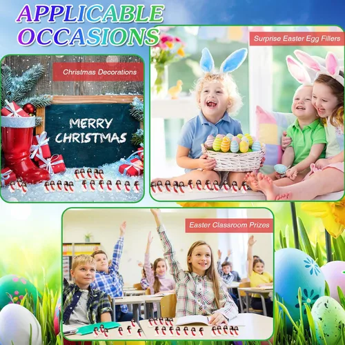 Miniatura 4 de Sumind 50 Piezas Figuras Pequeñas de Jesús de Navidad Mini Figuras de Jesús de Bolsillo a Granel Diseño Original para Navidad Juego de Escondite
