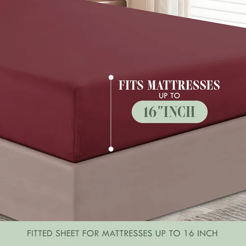 Miniatura 5 de Elegant Comfort Lujoso juego de ropa de cama de microfibra suave de calidad prémium 1500 hoteleras, resistente a las arrugas y a la decoloración