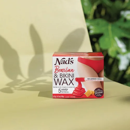 Miniatura 7 de Cera depilatoria para línea de bikini Nad's, 4.9 onzas, paquete de de 1