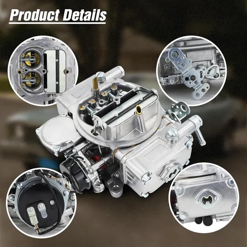 Miniatura 7 de Carburador Street Warrior - 600 CFM FR-80457SA de alto rendimiento, perfecto para American Motors, Chevrolet, Dodge, GMC, Mercury, Plymouth, Buick