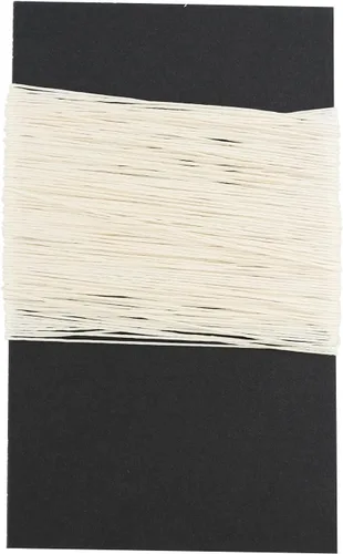 Miniatura 2 de Lineco, Hilo de encuadernación de 50 yardas, sin ácidos, para encuadernación a mano, color beige