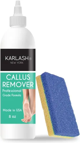 Miniatura 2 de Karlash Gel removedor de callos para pies y pies, kit de depurador de piedra pómez para eliminar pieles duras talones y callos duros de los pies
