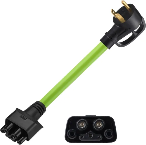 Miniatura 8 de Nezyo Adaptador 6-20 compatible con conector móvil Tesla Gen 2, adaptador de cargador de 240 V 16a 6-20 salidas para carga Ev de nivel 2 compatible