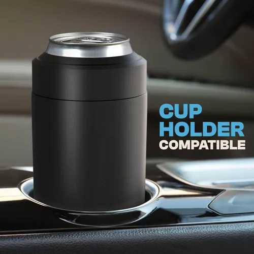 Miniatura 8 de Frost Buddy Universal Can Cooler - Fits all - Stainless Steel Can Cooler for 12 oz & 16 oz Regular or Slim Cans & Bottles - Stainless Steel