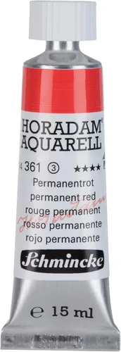 Miniatura 83 de Schmincke - HORADAM® AQUARELL - acuarelas de los mejores artistas, carmín permanente - 0.5 fl oz 353 carmín permanente